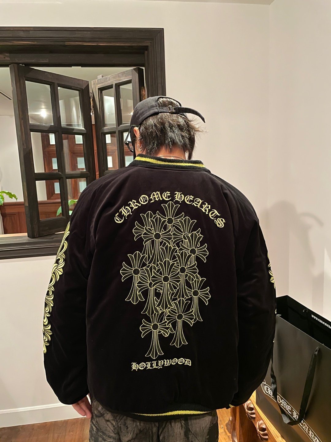 자수 수비니어 재킷 블랙 사진 1