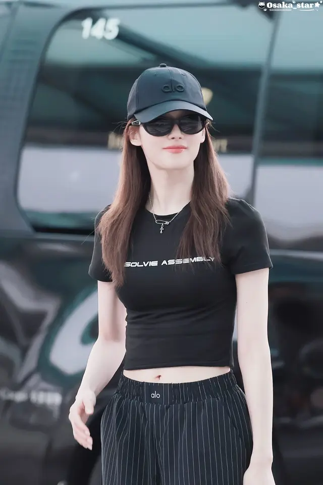 사나 — 다이아 세이프티 핀 네크리스